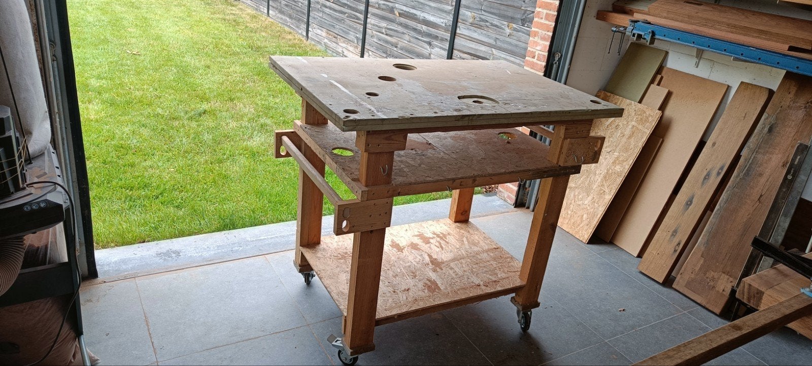 Werkbank ( zelfbouw), Doe-het-zelf en Bouw, Werkbanken, Ophalen
