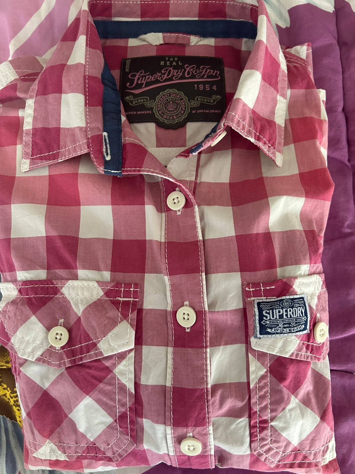 Chemise Superdry taille S, Enlèvement, Comme neuf, Taille 36 (S)