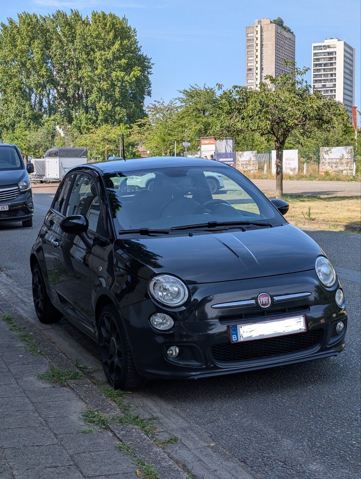 Fiat 500S 1.2i Sport – Euro 6b – Gekeurd voor verkoop, Autos, 1242 cm³, Achat, Euro 6, Noir