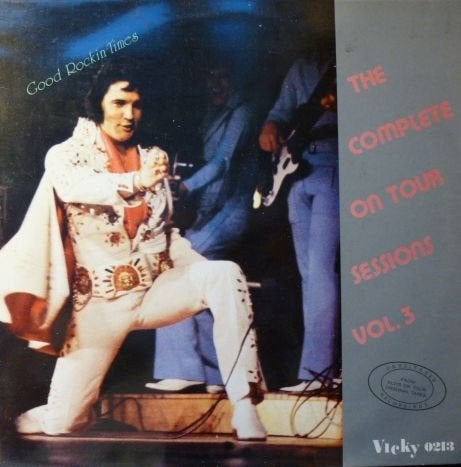 Elvis bootleg lp, The complete on tour sessions, vol. 3., Enlèvement ou Envoi, Rock 'n' roll, Comme neuf, Housse de protection extérieure