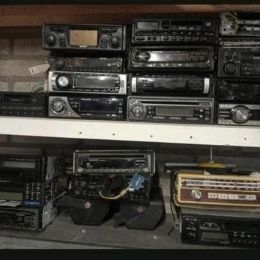 Oltimer Radio's Casette Cd Partij, Auto diversen, Autoradio's, Ophalen