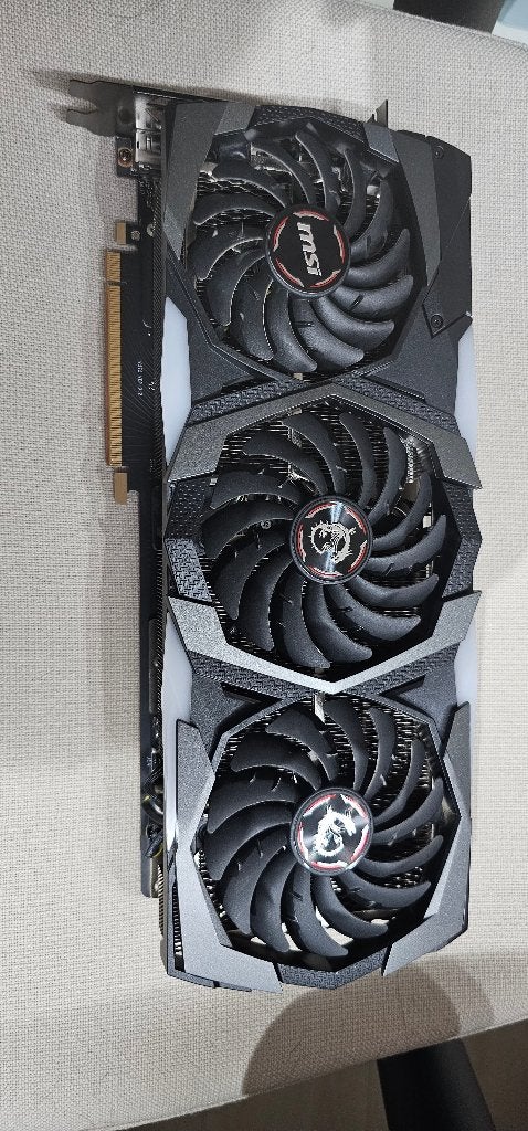 Grafische kaart NVIDIA GeForce RTX 2070 Super (MSI), Ophalen of Verzenden, Zo goed als nieuw, Nvidia
