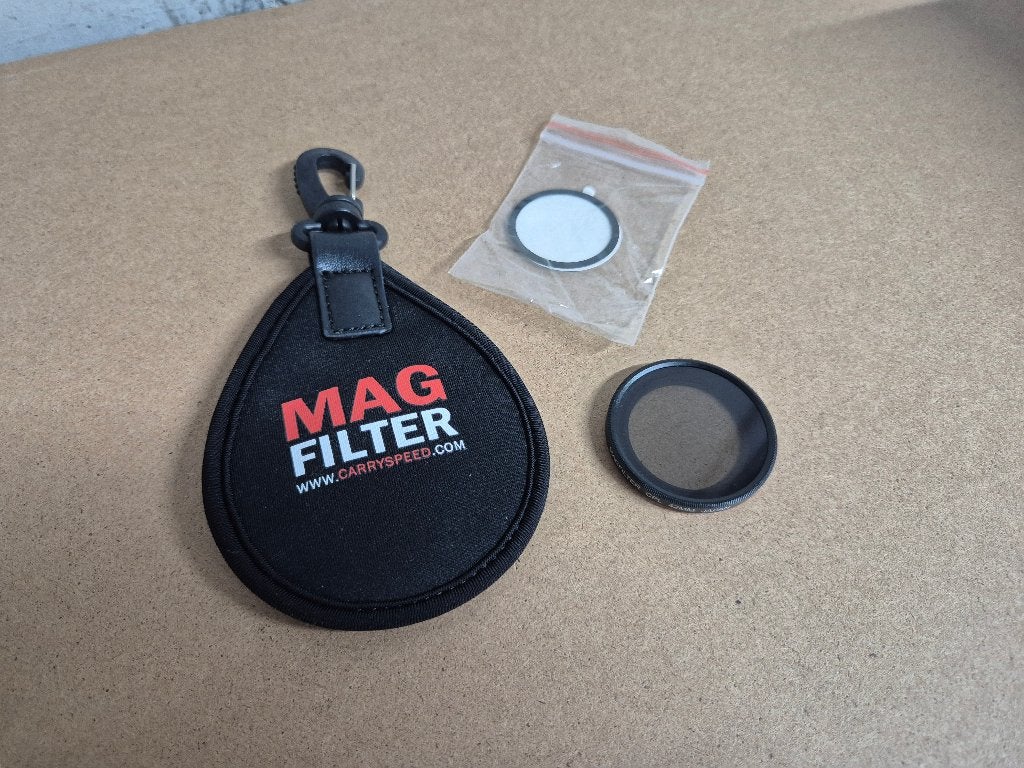 CarrySpeed MagFilter CPL 42mm Polarisatiefilter, Autres marques, Enlèvement ou Envoi, Comme neuf, Étui de rangement inclus