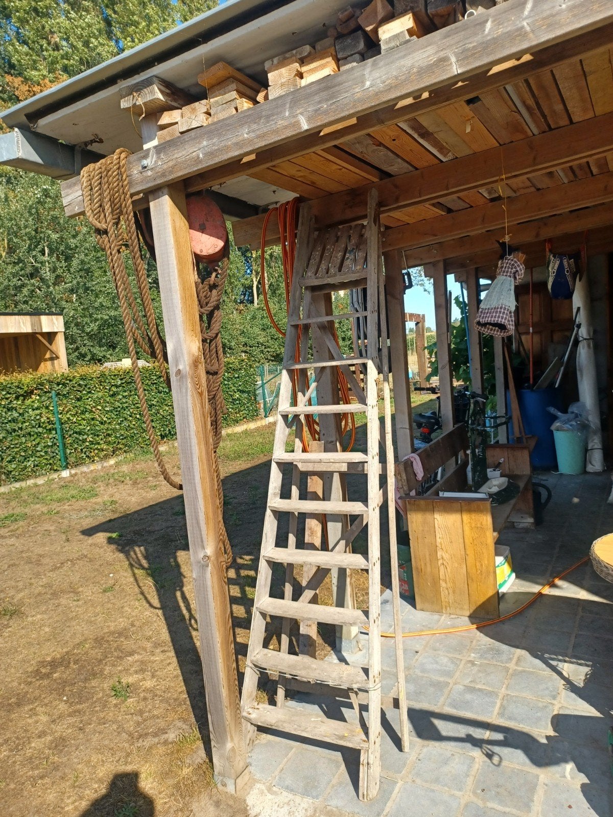 decoration jardin, Enlèvement