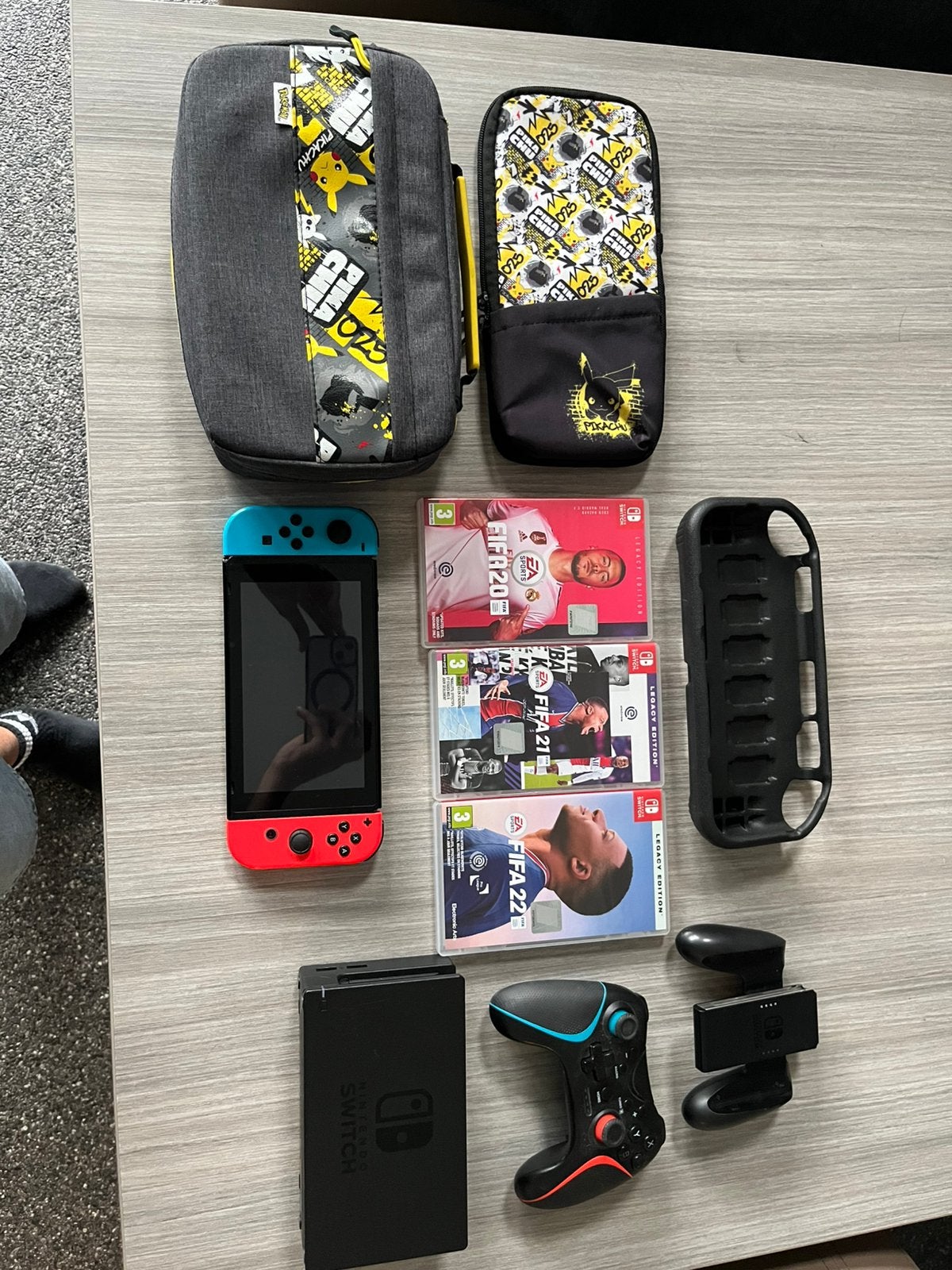 Nintendo Switch+Extra’s, Games en Spelcomputers, Spelcomputers | Nintendo Switch, Ophalen, Gebruikt, Met games, Switch Original