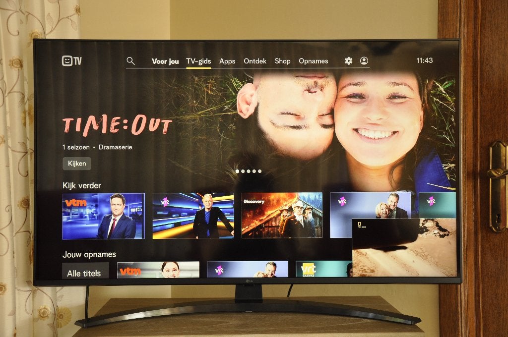 Smart TV LG 43"-49"(bieden toegestaan), TV, Hi-fi & Vidéo, LCD, Comme neuf, 100 cm ou plus, Full HD (1080p)