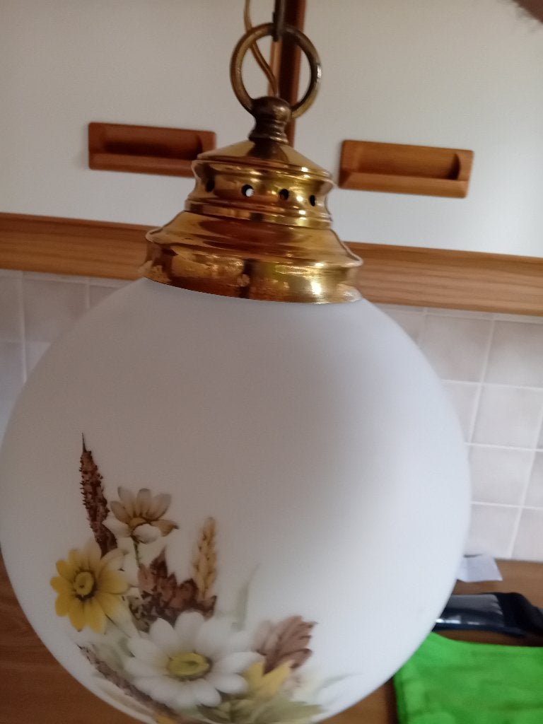 Vintage bollamp, Ophalen