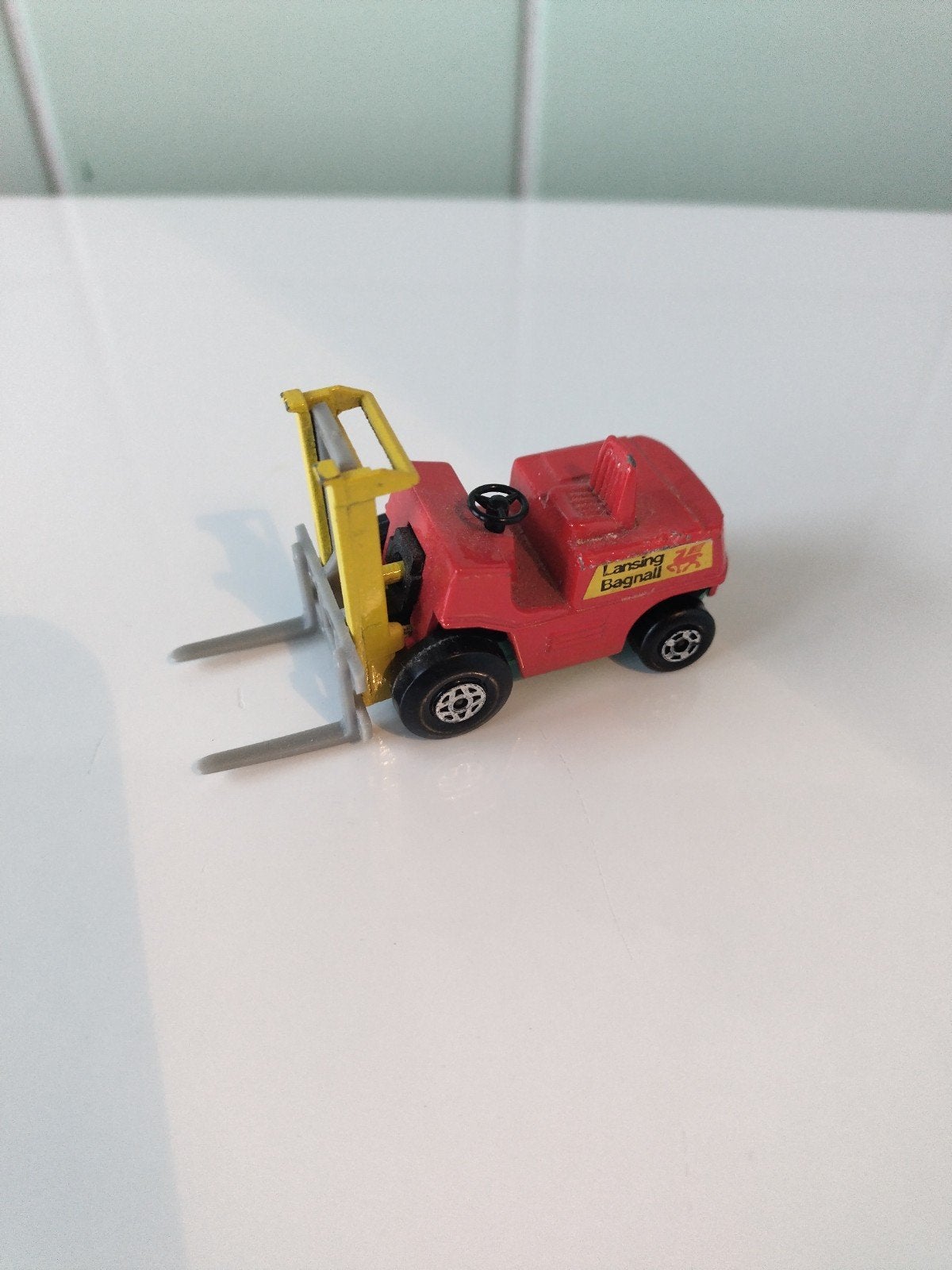 Vintage Matchbox Fork lift Truck AFHALING LEES BESCHRIJVING, Enlèvement, Comme neuf, Autres types, Matchbox