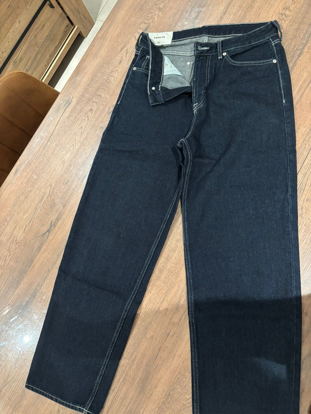 jean zara loose fit, Enlèvement, Comme neuf