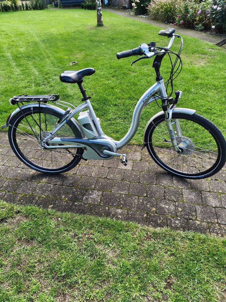 Electrische damesfiets flyer, Fietsen en Brommers, Gebruikt, 51 tot 55 cm, 30 tot 50 km per accu, Ophalen