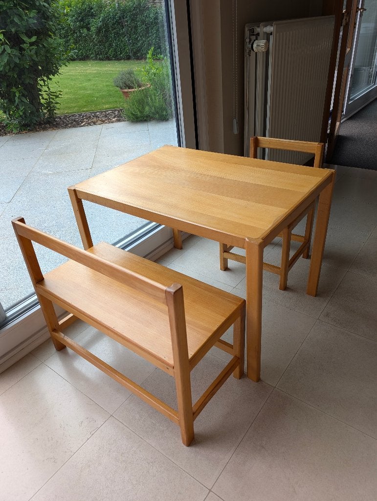 Kindertafel met stoeltjes, Kinderen en Baby's, Ophalen, Gebruikt, Tafel(s) en Stoel(en)