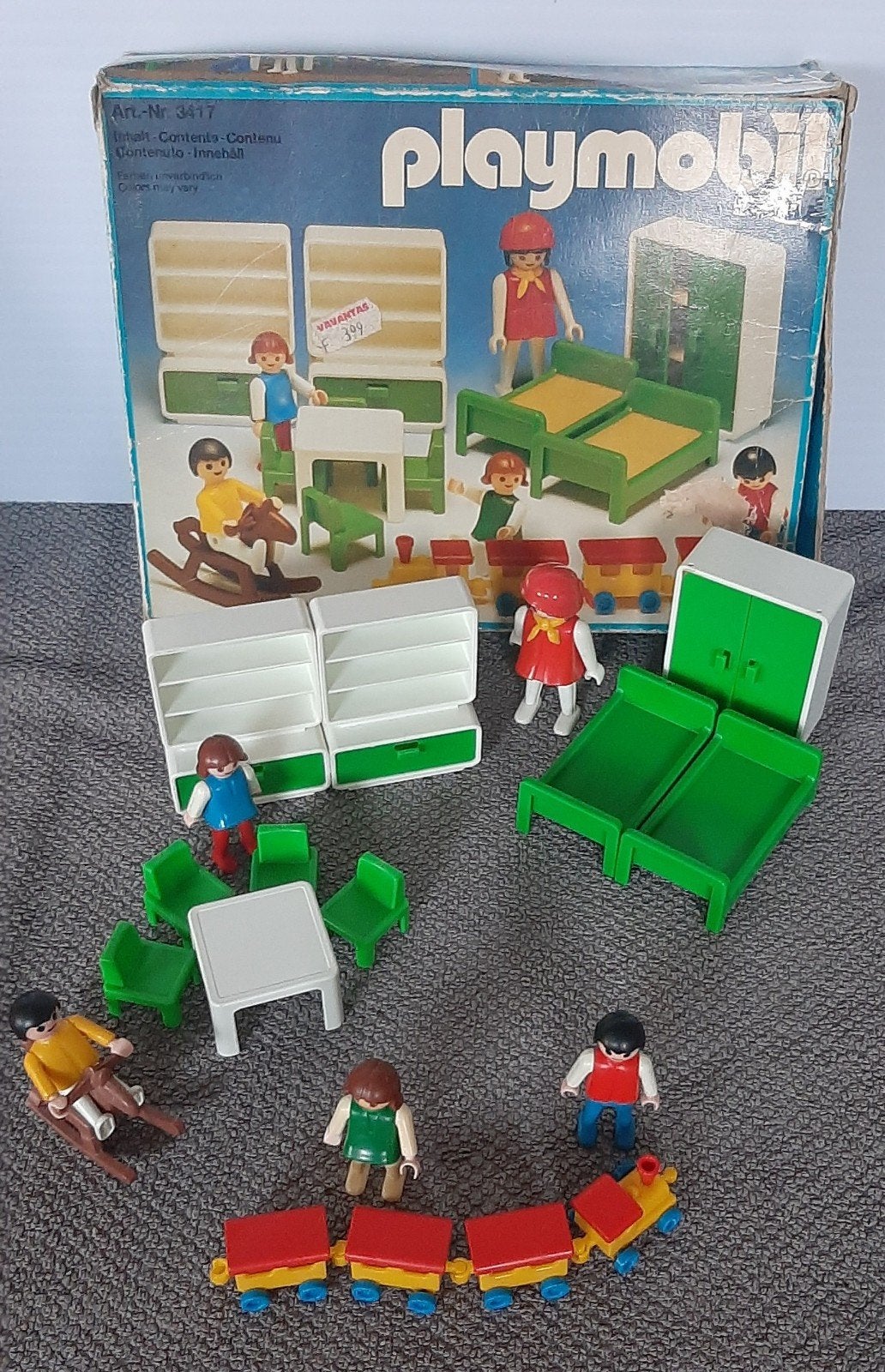 Playmobil- 3417 kinderkamer (1981), Kinderen en Baby's, Speelgoed | Playmobil, Ophalen of Verzenden