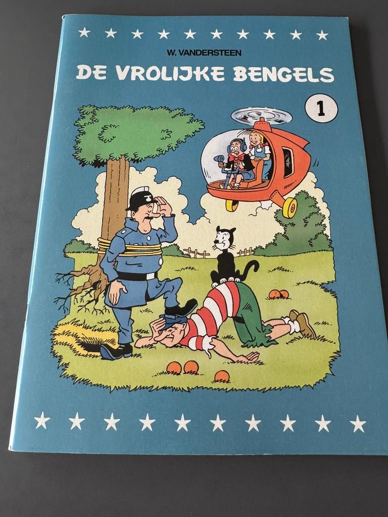 De vrolijke bengels 1 met orig. tekening Merho, Boeken, Stripverhalen, Ophalen of Verzenden, Zo goed als nieuw