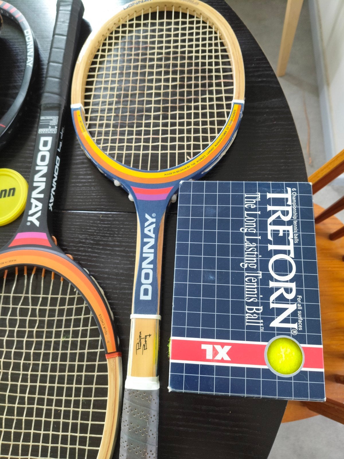 superbe collection de raquettes de tennis en excellent état., Enlèvement