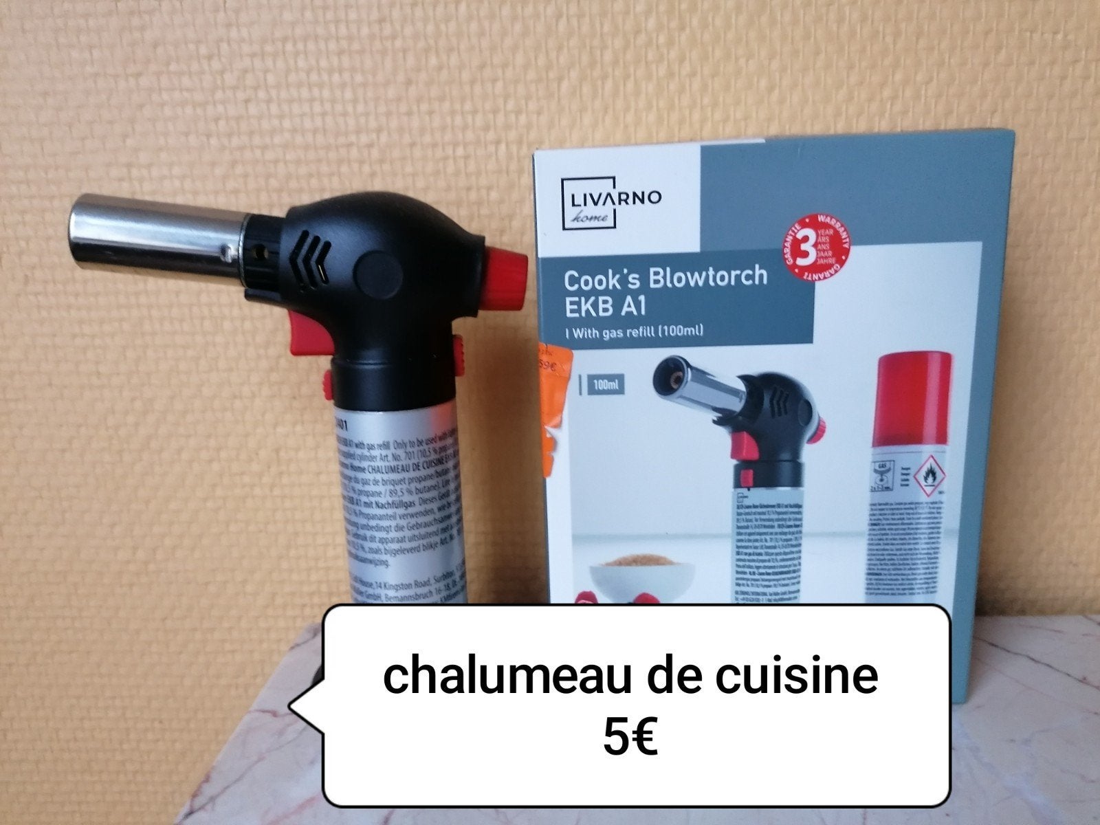 Chalumeau, Ophalen