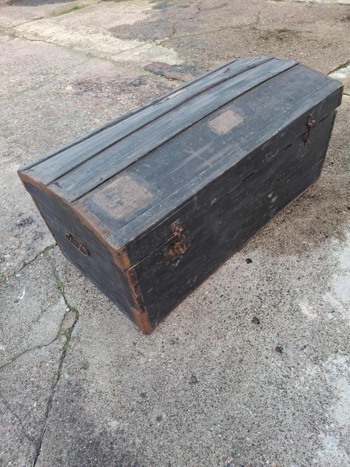 boîte de rangement ancienne 30€, Antiquités & Art, Enlèvement