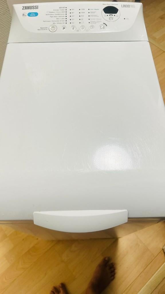 machine à laver Zanussi, Electroménager, Lave-linge, Utilisé, Élévateur, 4 à 6 kg, 85 à 90 cm, 1200 à 1600 tours, Classe énergétique A ou plus économe