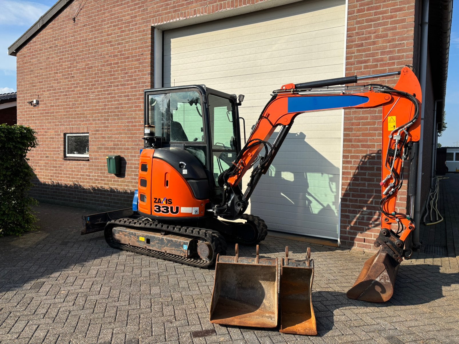 Hitachi ZX33U-5A CLR Minigraver graafmachine Sloop/Sorteer!, Ophalen