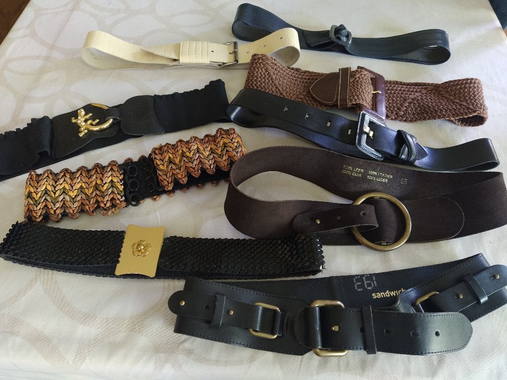tailleriem - ceintuur, Vêtements | Femmes, Ceintures, Enlèvement ou Envoi, Porté, Brun, Ceinture taille