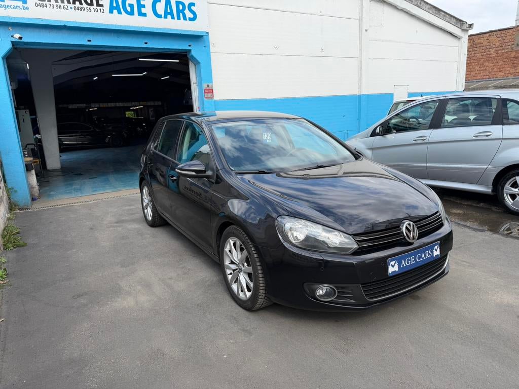Volkswagen golf 6 HIGHLINE 1.4 TSI 160pk, Auto's, Automaat, Euro 5, Zwart, 4 cilinders