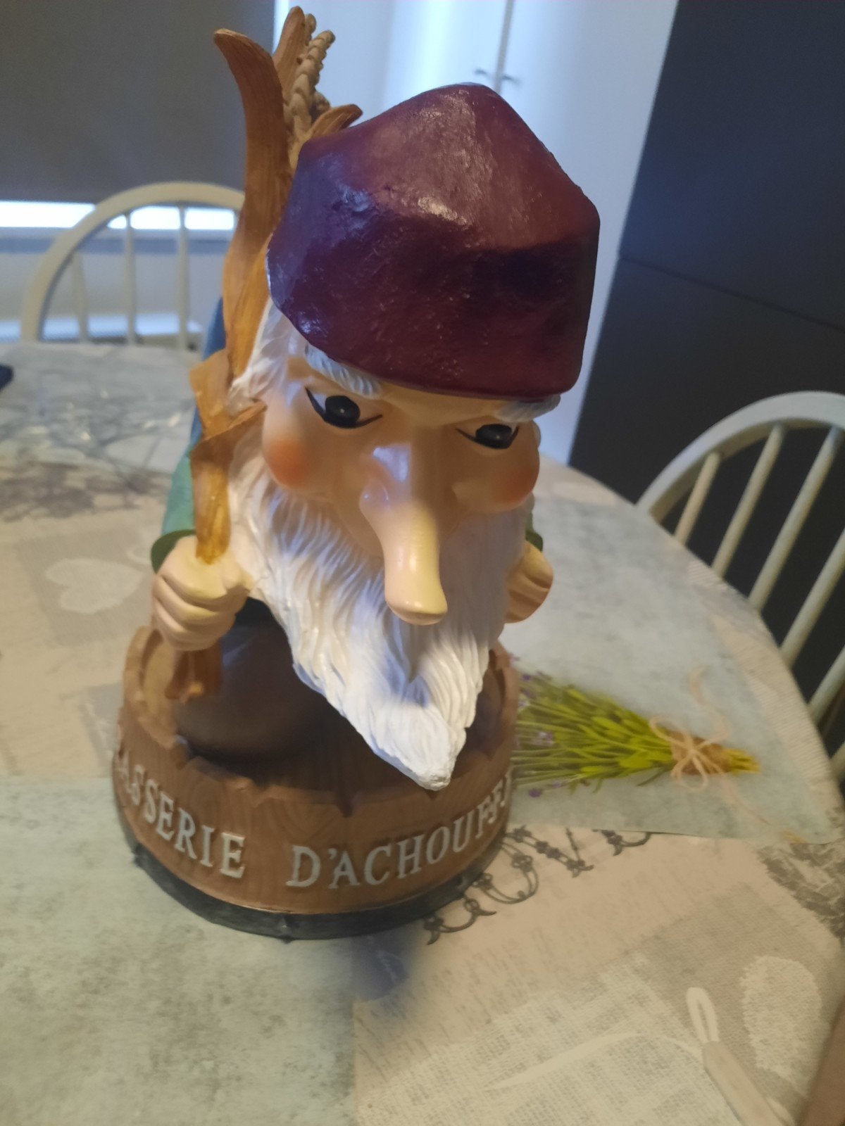 La chouffe kabouter., Ophalen