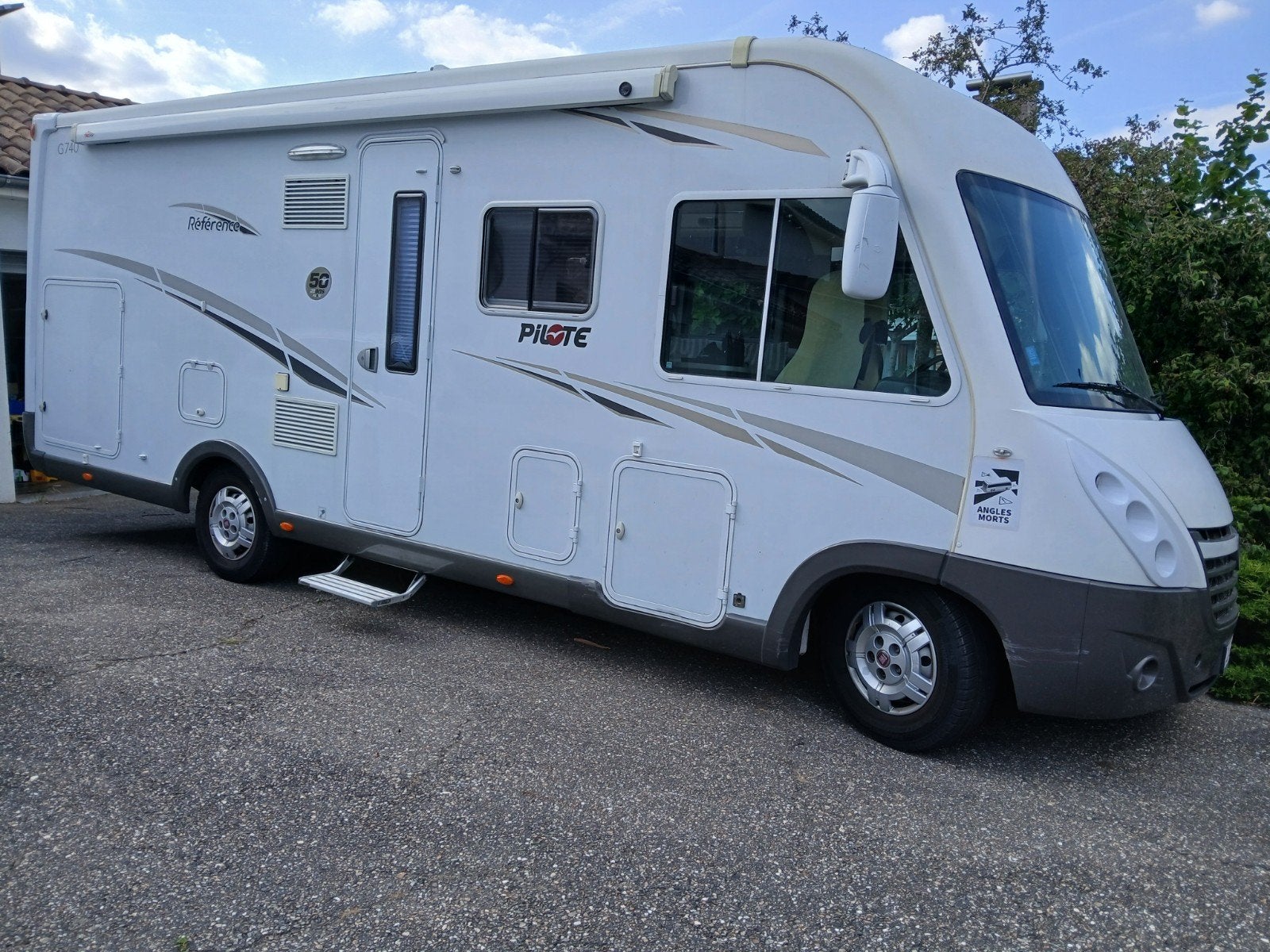 Mobilhome Pilote G740  van 2012., Caravans en Kamperen, Mobilhomes, Particulier, tot en met 4, Integraal, Pilote, Overige merken