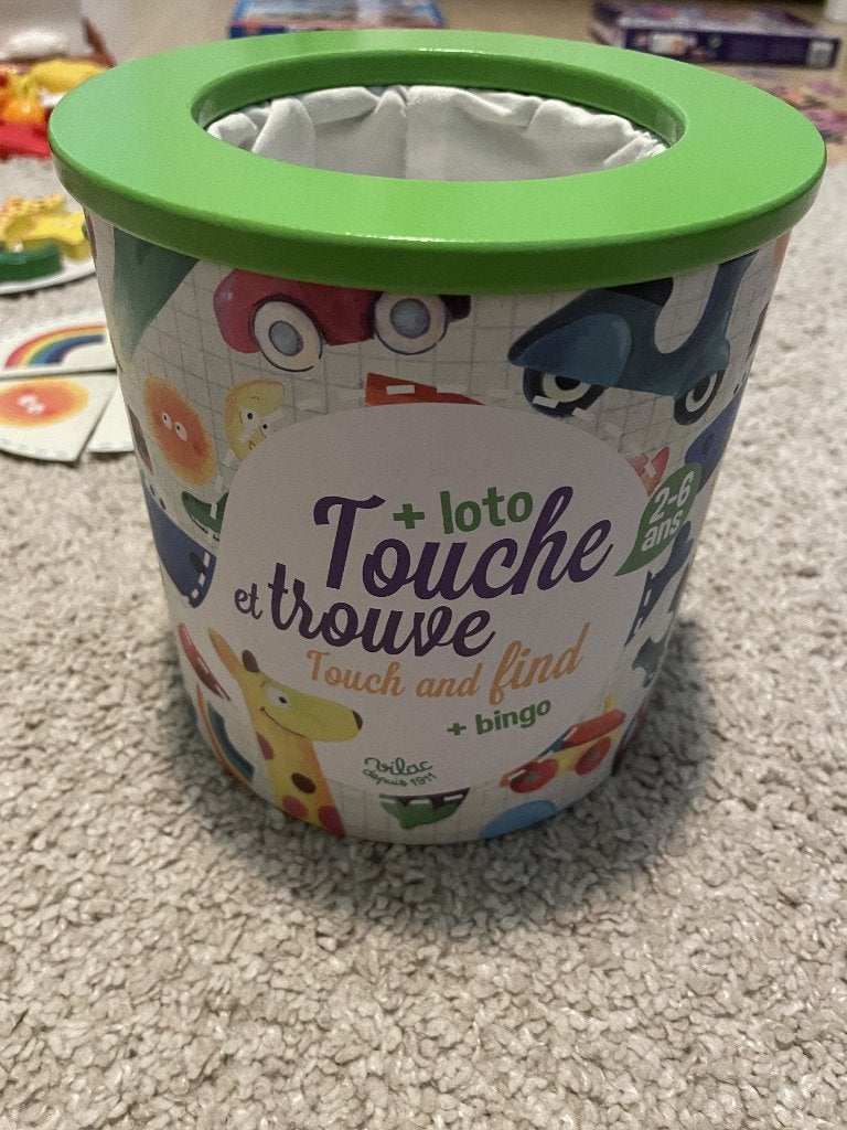 Vilac Touche&trouve (loto+bingo), Enlèvement, Comme neuf, Découverte