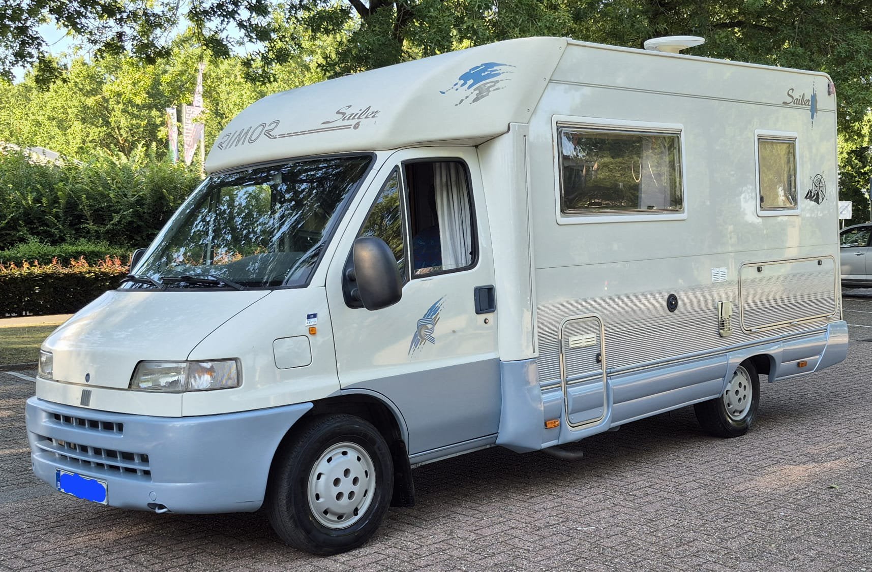 Fiat Rimor Sailer keuringvrij-topstaat, Siège de train, Jusqu'à 4, 5 à 6 mètres, Fiat