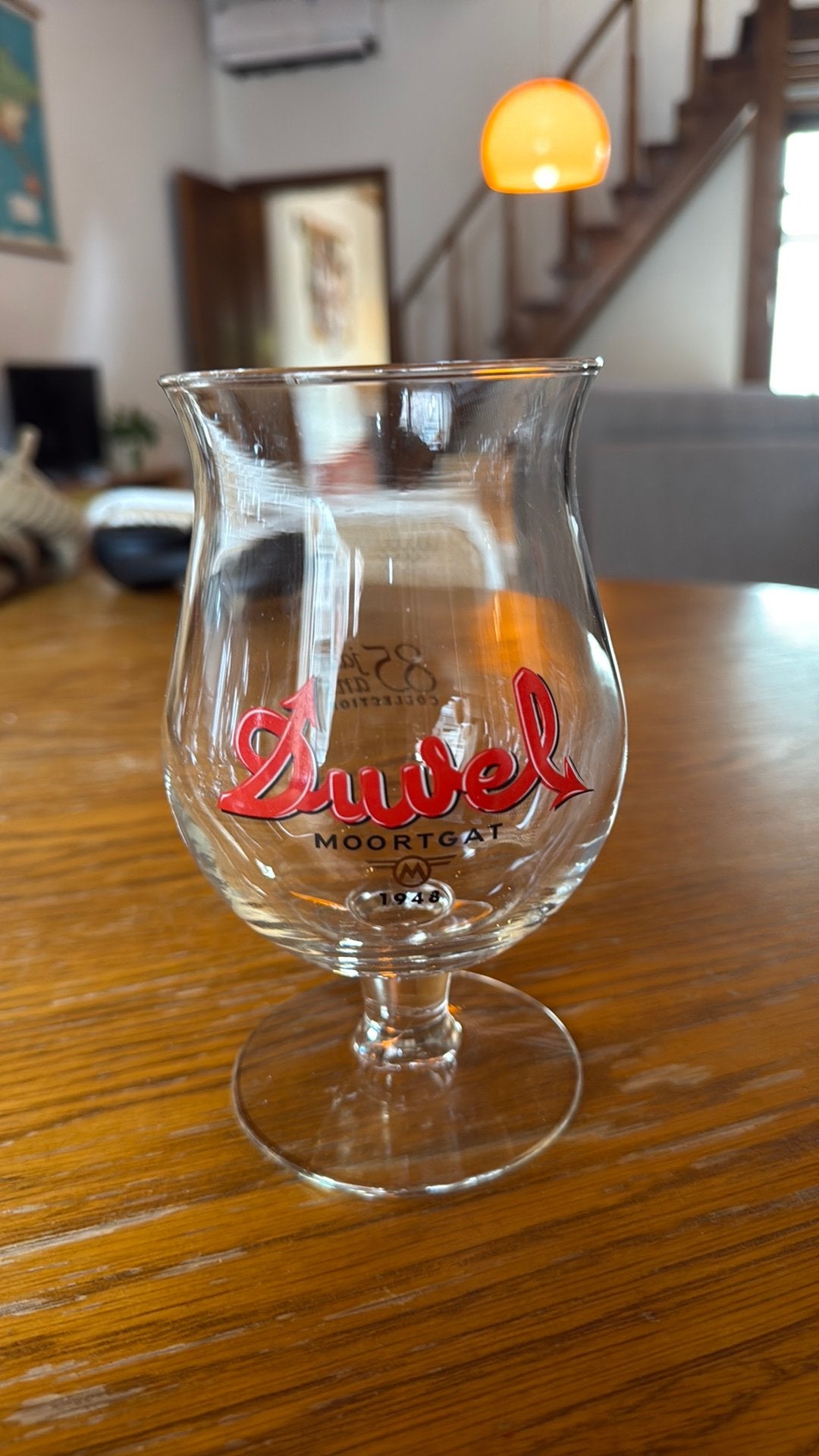 Verjaardags duvel glas 85 jaar moortgat, Enlèvement, Comme neuf