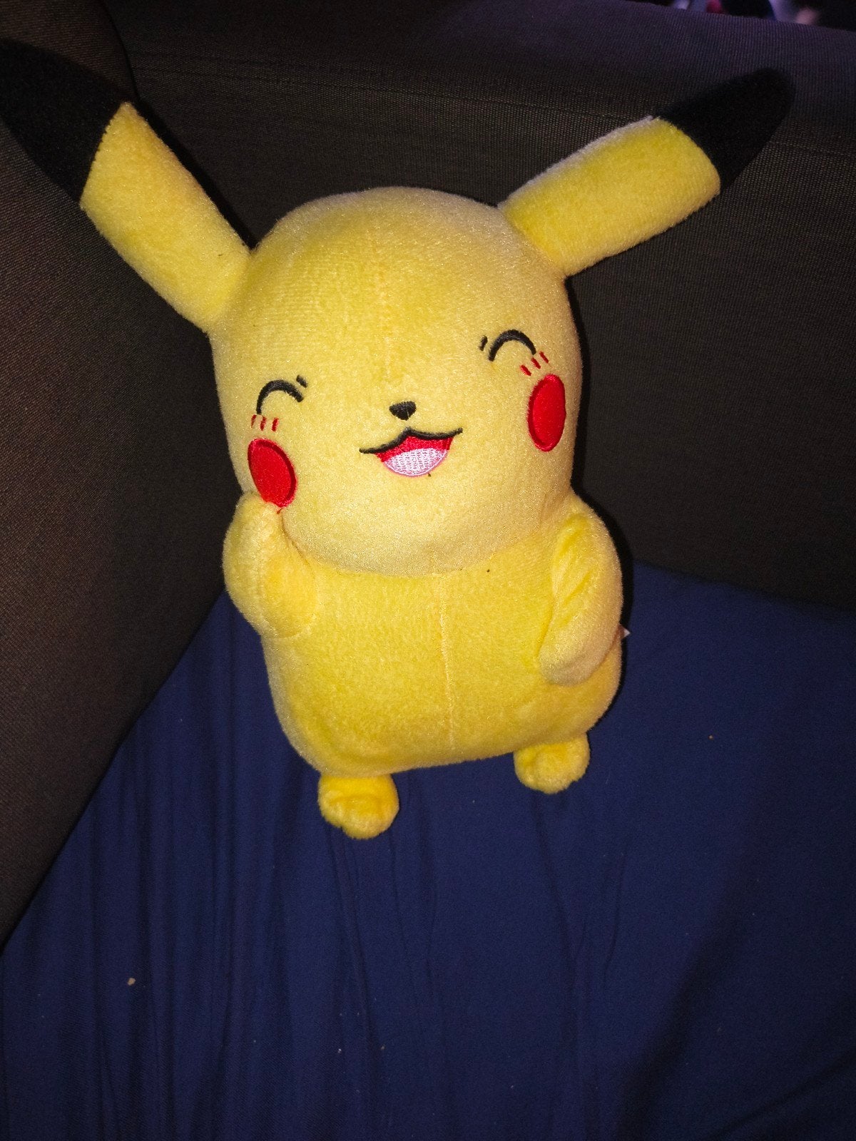 Pokemon Plushie Pikachu Van Tomy 2017, Geel, Overige typen, Ophalen of Verzenden, Middelgroot (20 tot 80 cm)