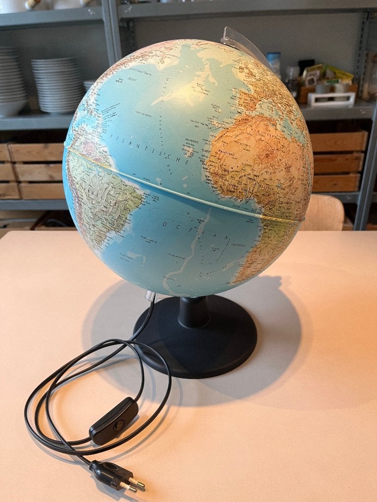 wereldbol, Ophalen, Zo goed als nieuw
