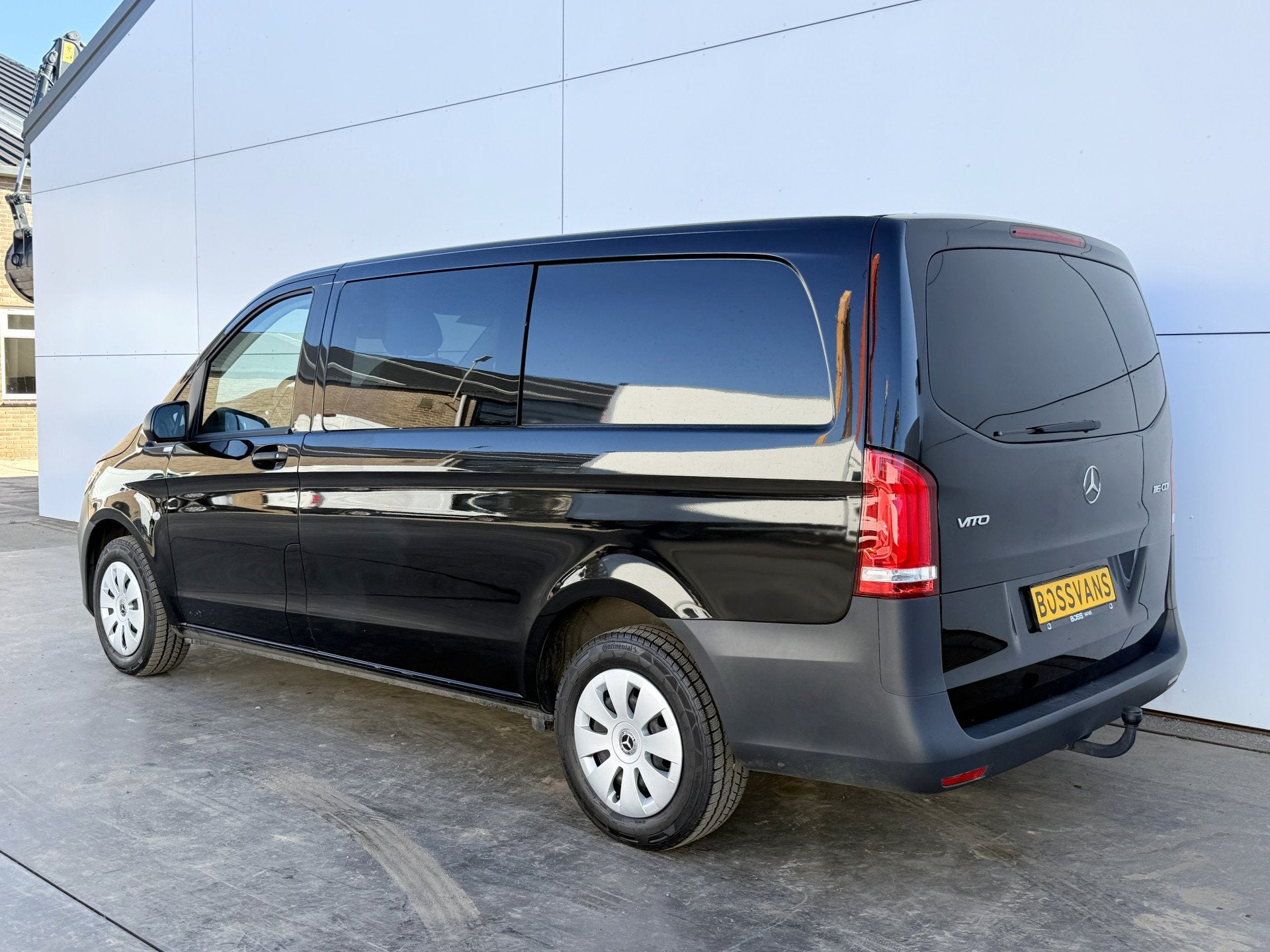 Mercedes-Benz Vito 116 1.9 CDI DC Dubbele Cabine Mixto Autom, Autos, Achat, 4 portes, 2500 kg, Noir