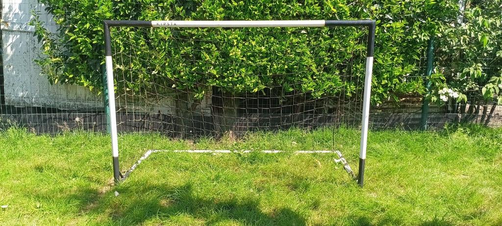 Middelmaat goal met oefen net, Sport en Fitness, Voetbal, Ophalen