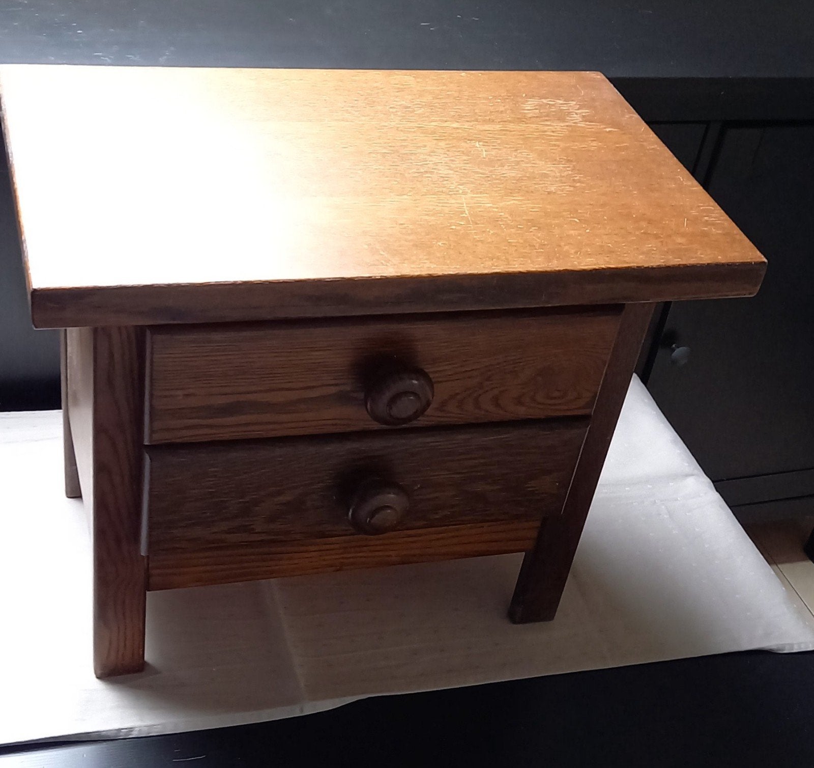 Nachtkastje voor opmaak., Ophalen, Gebruikt, Hout