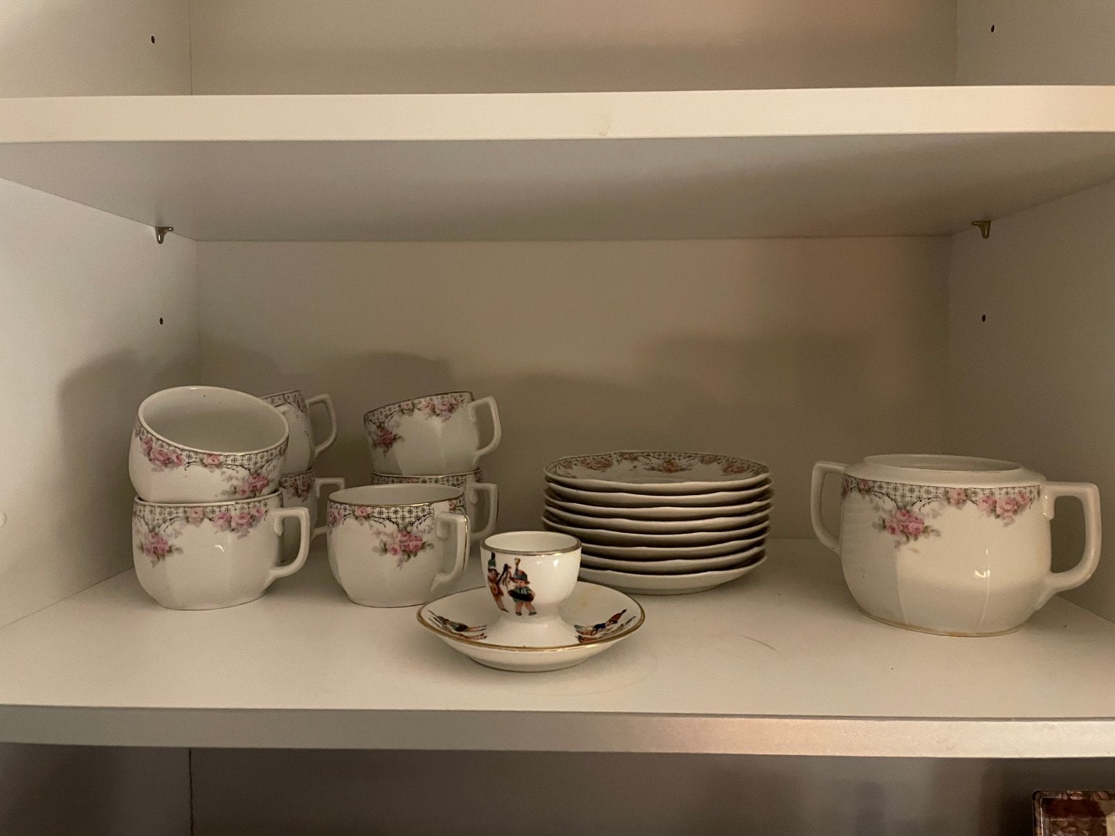 Koffie service, Ophalen
