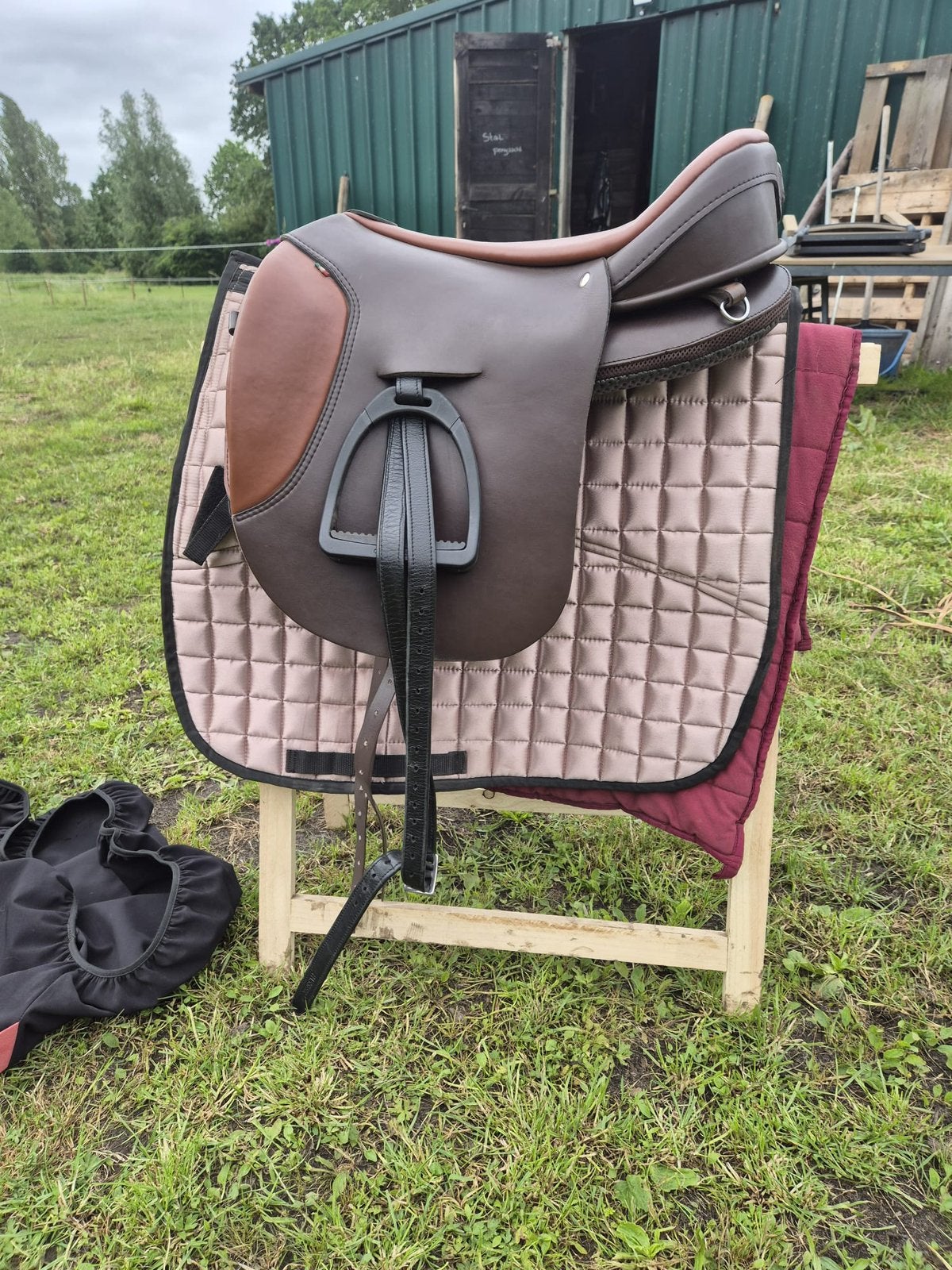 Ghost Torino Piccolo boomloos zadel compleet, Dieren en Toebehoren, Paarden en Pony's | Zadels, Ophalen of Verzenden, Zo goed als nieuw