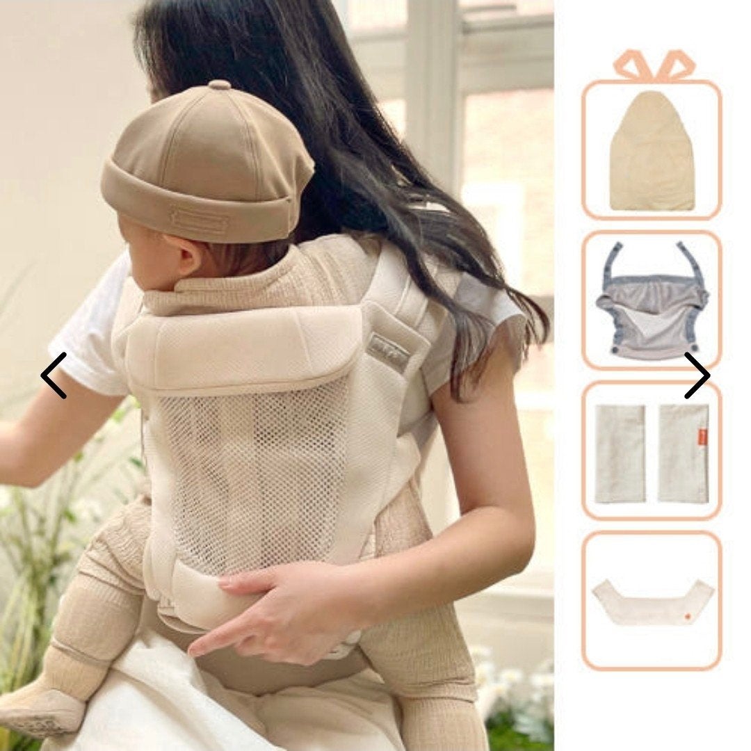 ​Porte-bébé ergonomique tout-en-un avec Hipseat (Siège de ha, Enfants & Bébés, Enlèvement ou Envoi