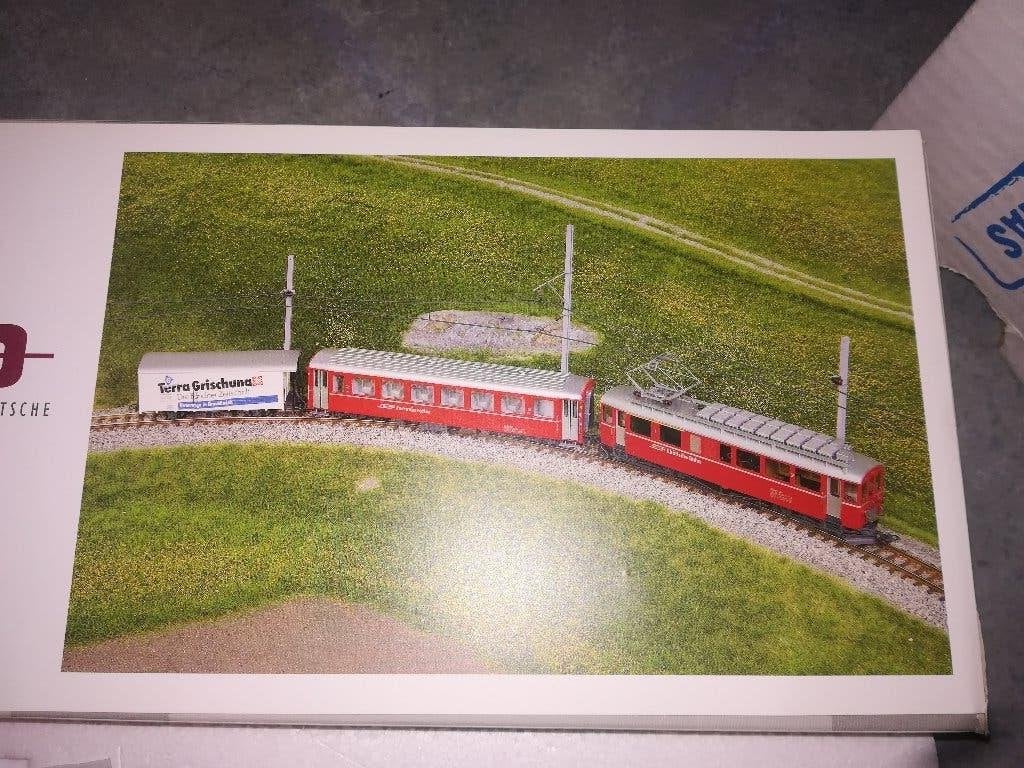 Bemo H0m RhB STARTSET 7268 110 Bernina Express, Hobby en Vrije tijd, Overige merken, Treinset, Gelijkstroom, Nieuw