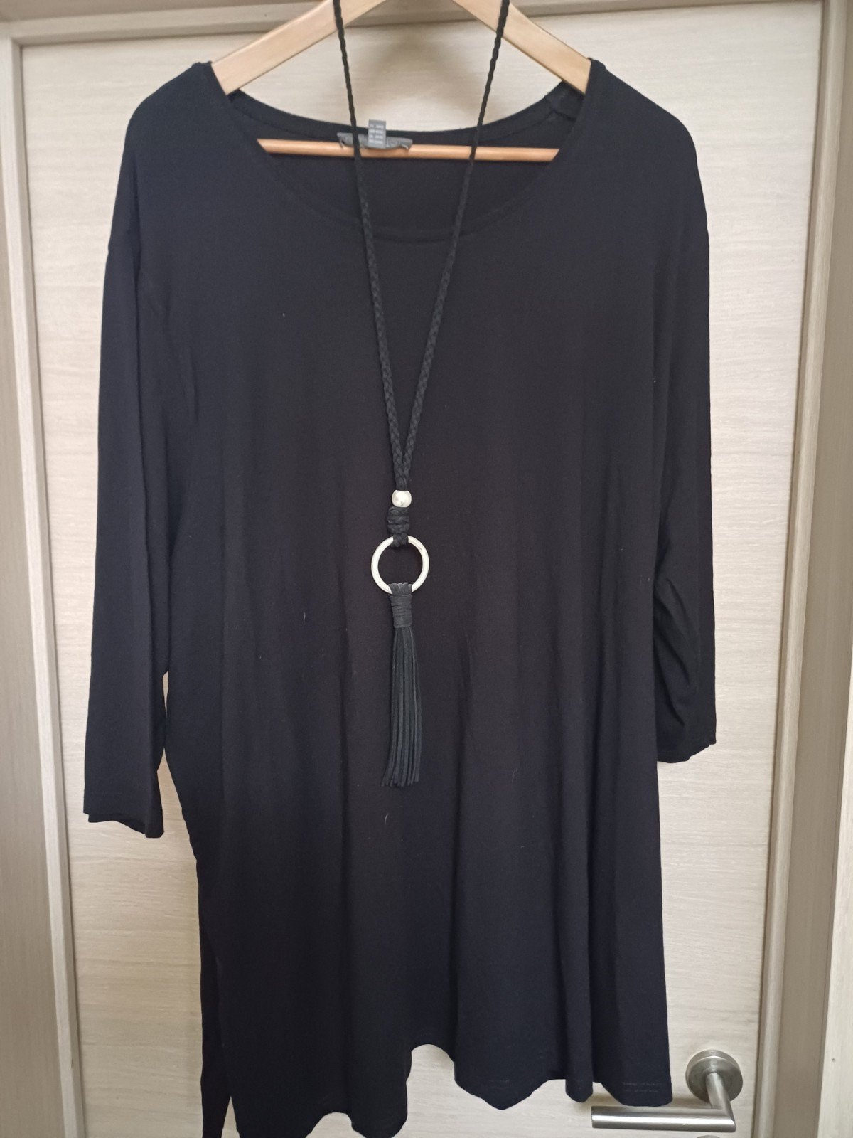 Ulla zpupkin zwart t- shirt Mt 54/56, Kleding | Dames, Grote Maten, Ulla Popken, Ophalen of Verzenden, Zo goed als nieuw, Zwart