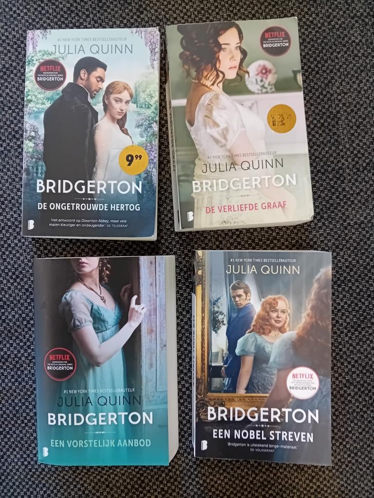 Deel 1 tem 4 Bridgerton, Boeken, Ophalen