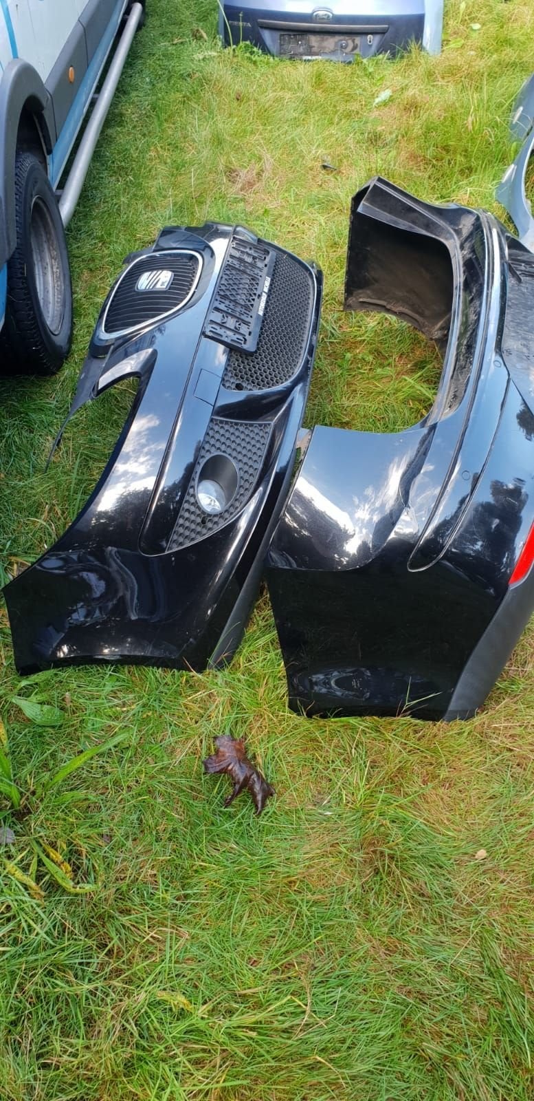 SEAT ALTEA XL VOORBUMPER+ACHTERBUMPER BJ 2010, Gebruikt, -, Voor, -