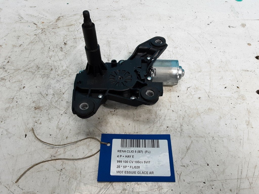 MOTEUR ESSUIE-GLACE ARRIÈRE Clio V (RJAB) (287108228R), Renault, Mevr. I. Hauben, Utilisé, Rue de l'Espoir 34 34
4030  GRIVEGNÉE, BE