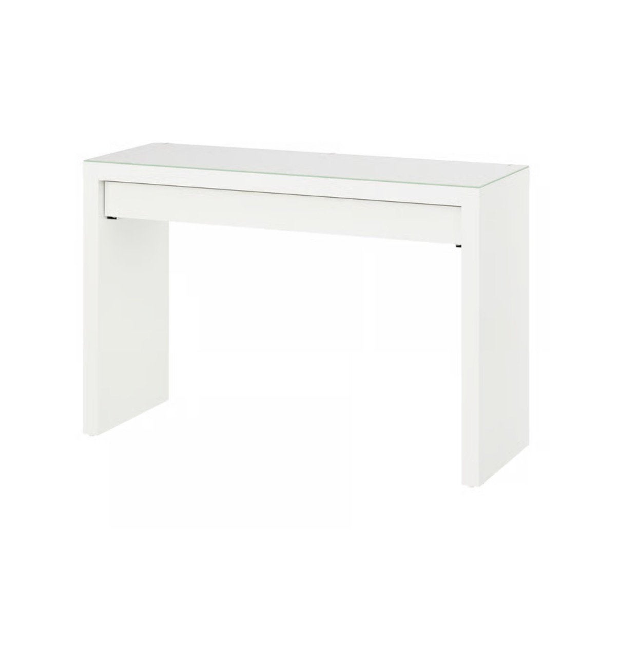 Ikea malm toilettetafel / makeup tafel, Huis en Inrichting, Woonaccessoires | Wandplanken en Boekenplanken, Ophalen, Gebruikt