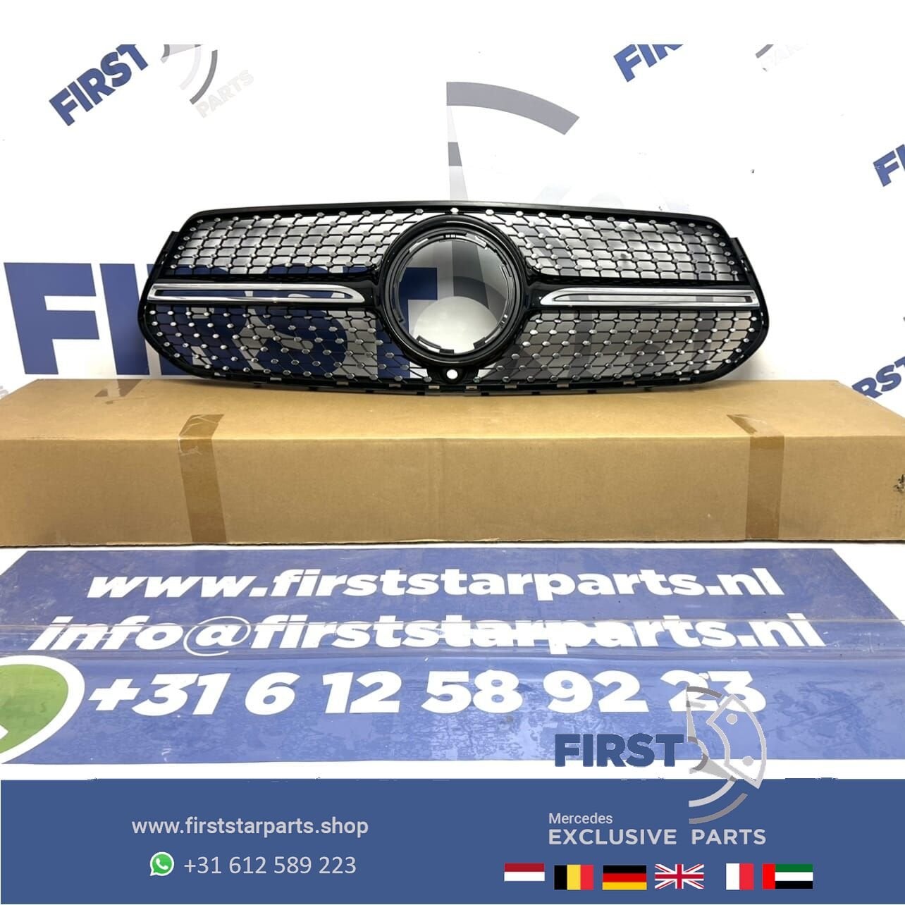 W167 V167 C167 GLE KLASSE AMG DIAMOND GRIL 2018-2024 AMG LIN, Utilisé, -, -, Enlèvement ou Envoi