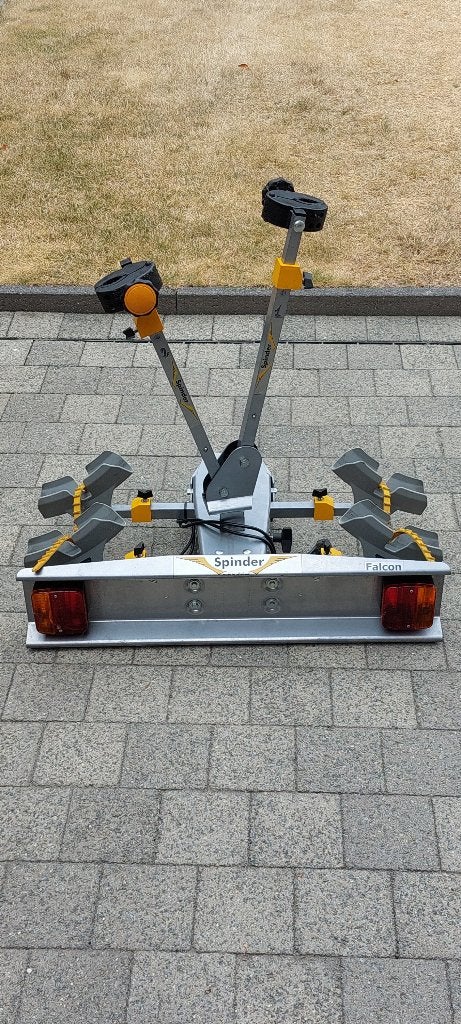 fietsendrager, Ophalen, 2 fietsen, Gebruikt