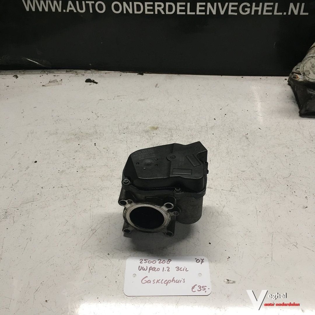 Vw Polo 1.2 B 3 cilinder 3 drs 2007 2500208  Gasklephuis 03D, -, Utilisé, -, -