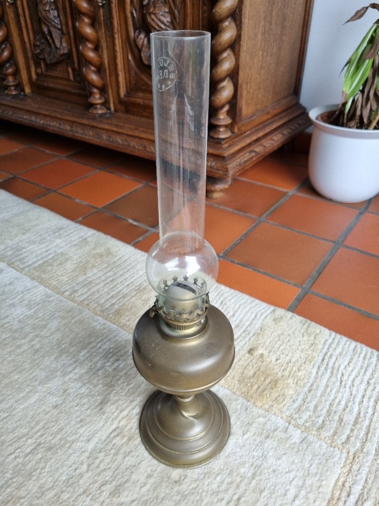 petroleumlamp, Antiek en Kunst, Antiek | Verlichting, Ophalen