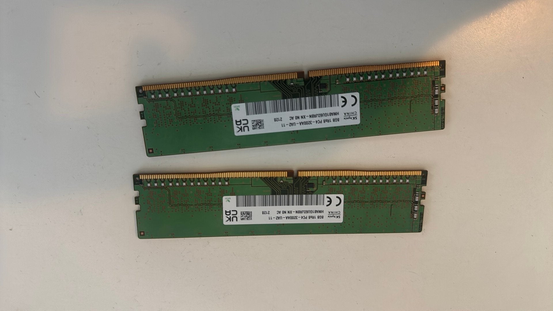 2 stuks 8gb ram, DDR4, 8 GB, Enlèvement, Utilisé