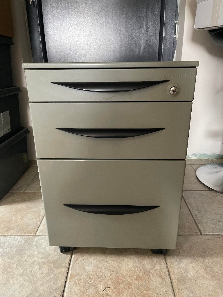bloc tiroir  pour bureau 75X40xHauteur 59 castelli prof, Enlèvement, Utilisé