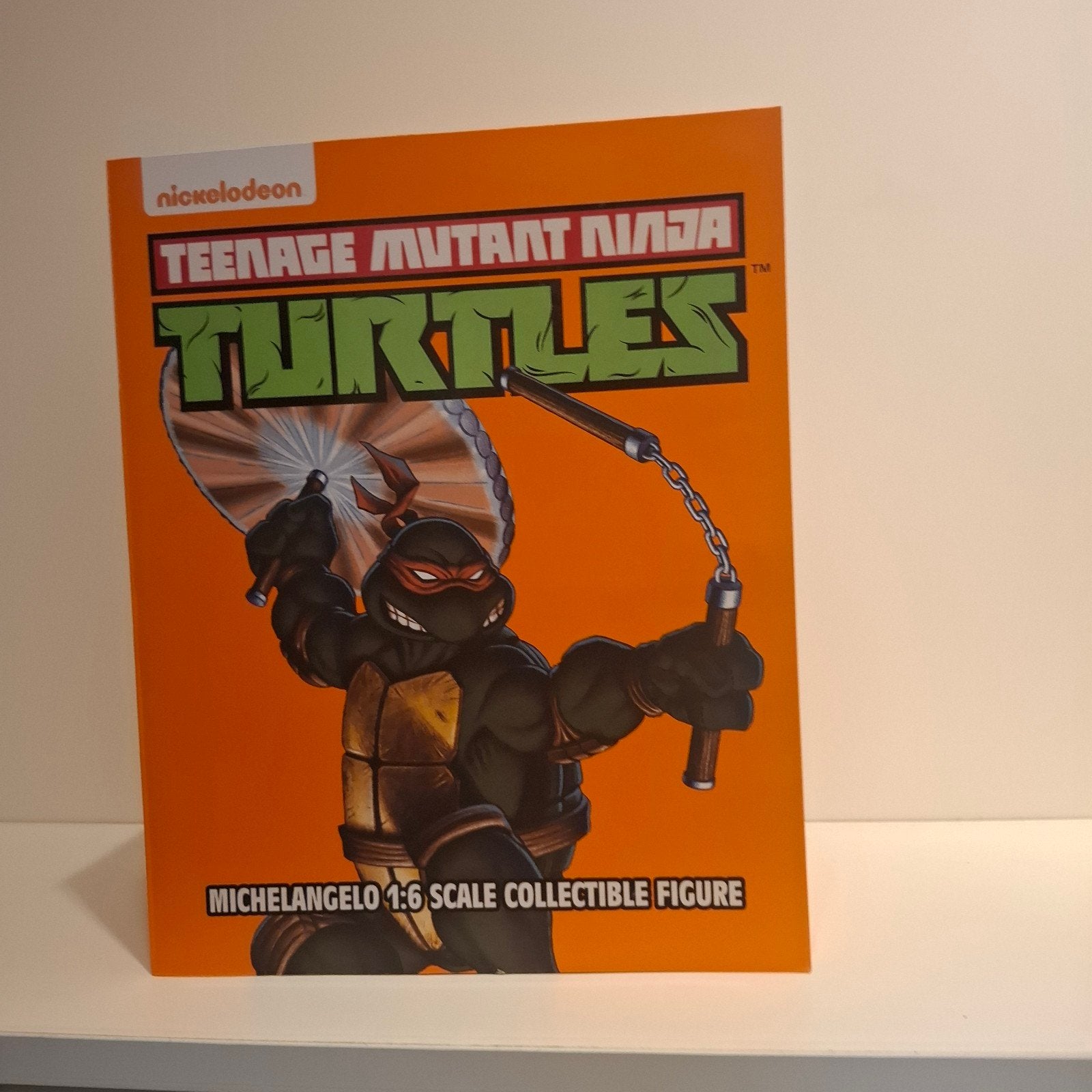 Turtles Michelangelo 1:6 Mondo, Kinderen en Baby's, Speelgoed | Actiefiguren, Ophalen of Verzenden